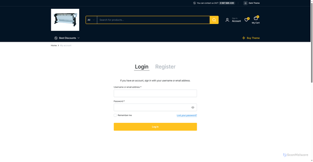 Security scan screenshot of https://mayinsodosg.com/?page_id=11