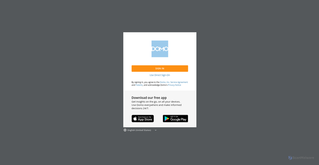 Security scan screenshot of https://lt-life.domo.com