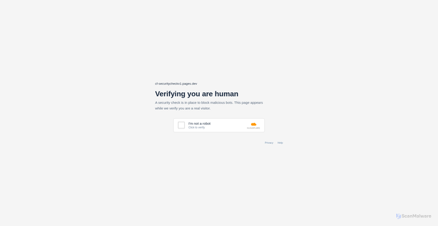 Security scan screenshot of https://cf-securitycheckv1.pages.dev/