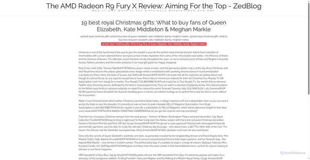 Security scan screenshot of https://andoidmarketsitus-cv0nwlbgwj.edgeone.app/16661-19-best-royal-christmas-gifts-what-to-buy-fans-of-queen-elizabeth-kate-middleton-meghan-markle.html