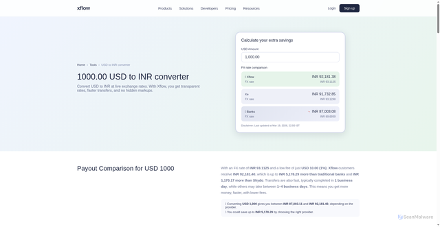 Security scan screenshot of https://currencyconverterfinal-zv3mjdljmc.edgeone.app/