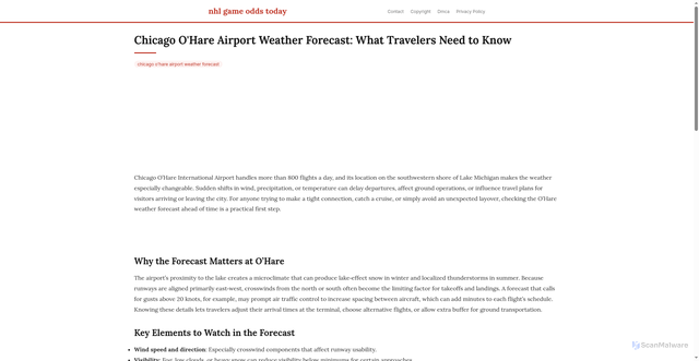 Security scan screenshot of https://kataglobalcanvas-dps1vlba608i.edgeone.app/chicago-ohare-airport-weather-forecast.html