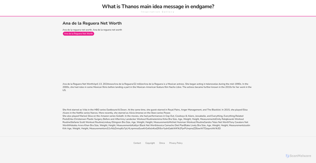 Security scan screenshot of https://tracinovsitus-dpfdw6c9y726.edgeone.app/ana-de-la-reguera-net-worth.html