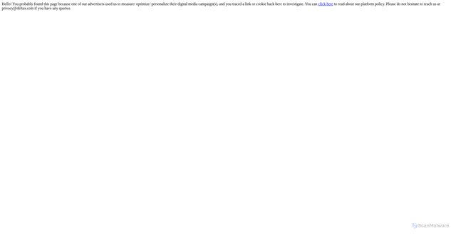 Security scan screenshot of https://d.adx.io
