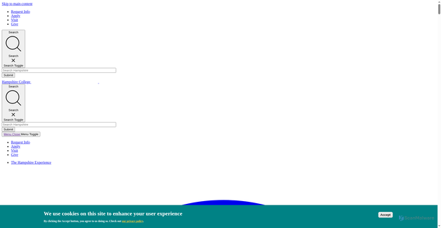 Security scan screenshot of https://www.hampshire.edu/academics/faculty/rebecca-miller