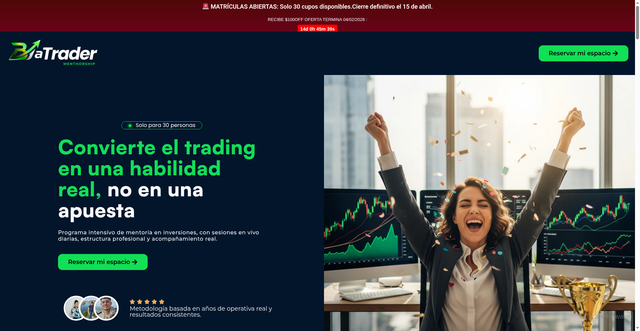 Security scan screenshot of https://batrader.pro/