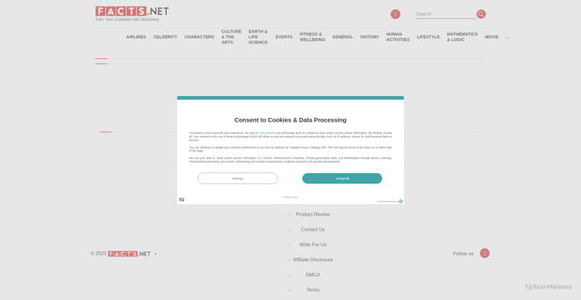 Security scan screenshot of https://img.facts.net