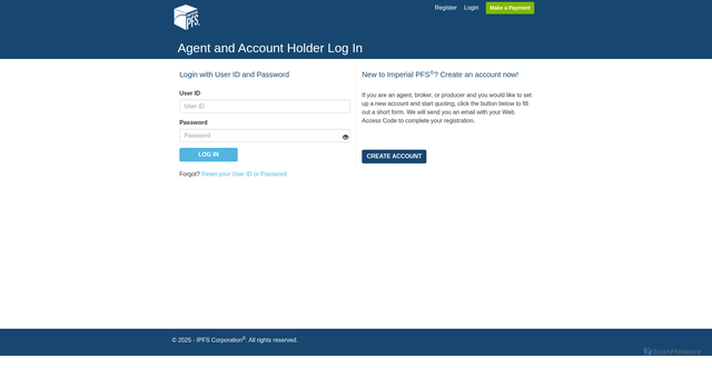 Security scan screenshot of https://app.ipfs.com