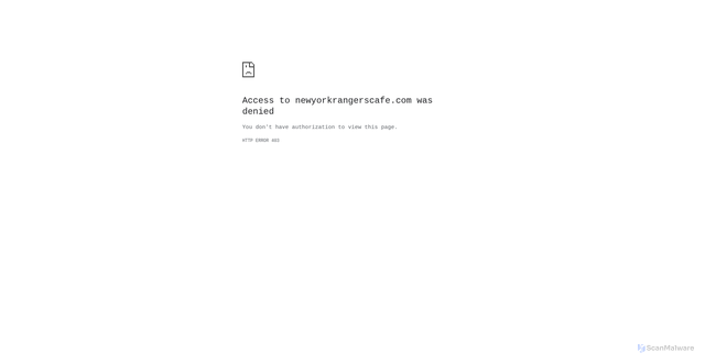 Security scan screenshot of https://newyorkrangerscafe.com/forum/thread/21818-game-60-vs-predators/