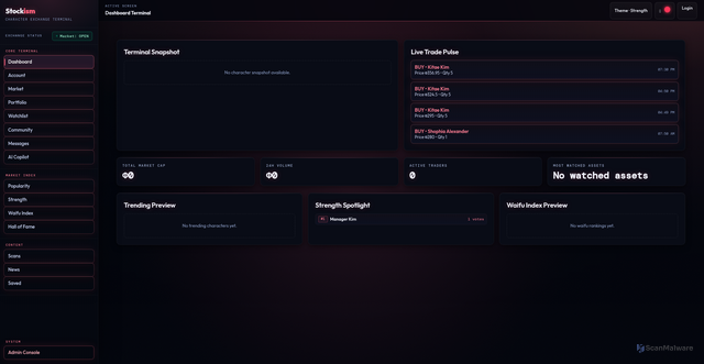 Security scan screenshot of https://stockism-n4kfog60ut.edgeone.app/