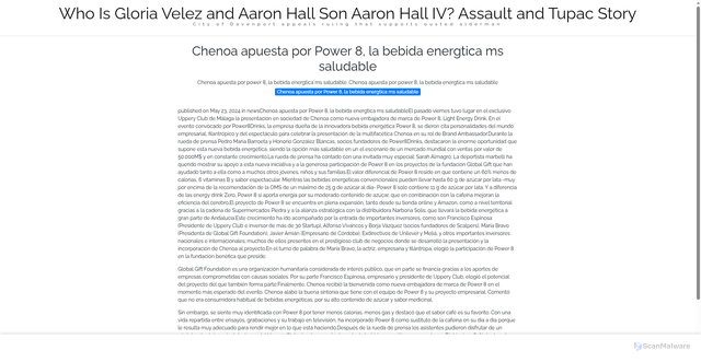 Security scan screenshot of https://jacksonandwisesitus-ofefjgcwd5.edgeone.app/20264-chenoa-apuesta-por-power-8-la-bebida-energtica-ms-saludable.html