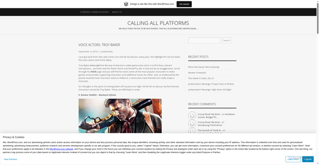 Security scan screenshot of https://callingallplatforms.wordpress.com/2016/09/04/voice-actors-troy-baker/