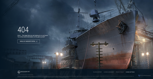 Security scan screenshot of https://promo.worldofwarships.com