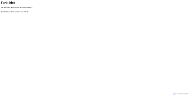 Security scan screenshot of https://res.subscene.best