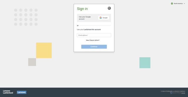 Security scan screenshot of https://lanschoolair.lenovosoftware.com