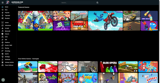 Security scan screenshot of https://www.gamegab.com