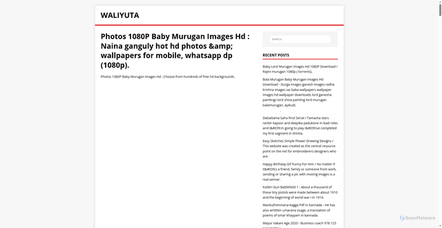 Security scan screenshot of https://atuyilar.pages.dev/posts/photos-1080p-baby-murugan-images-hd