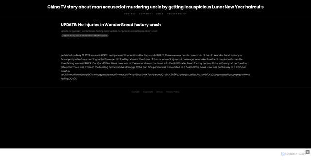 Security scan screenshot of https://macgraypartshugo-ozie4d70li.edgeone.app/2472-update-no-injuries-in-wonder-bread-factory-crash.html