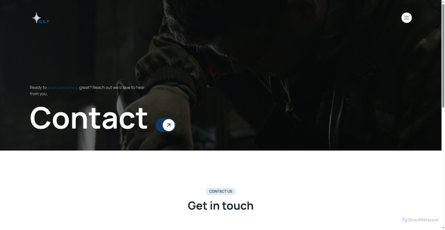 Security scan screenshot of https://gsf-5hq.pages.dev/contact/?category=rebar