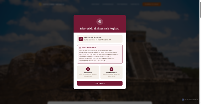 Security scan screenshot of https://sist-express2026-gyobmx-a7nrbotp6k.edgeone.app/