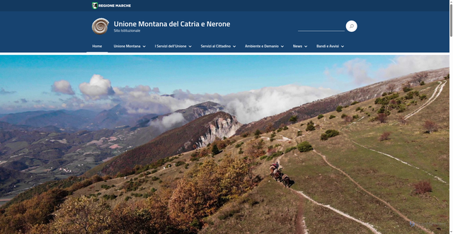 Security scan screenshot of https://unione.catrianerone.pu.it/