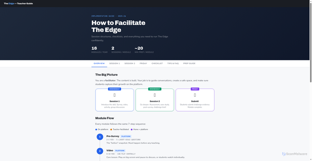 Security scan screenshot of https://xcledge-eqnv7cjfjf.edgeone.app/