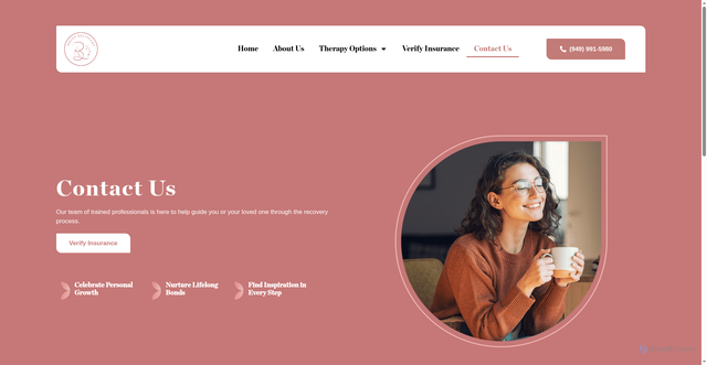 Security scan screenshot of https://briterecovery.com/contact-us/