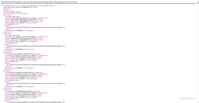 Security scan screenshot of https://web.tv2a.dk