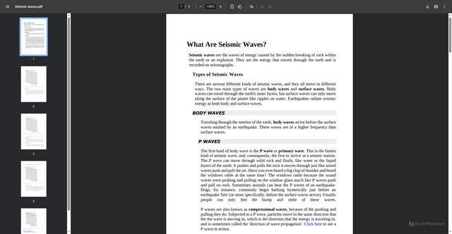 Security scan screenshot of https://se.sze.hu/images/lgm_se013_1/Seismic%20waves.pdf