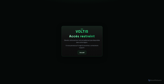 Security scan screenshot of https://vaultis.cloud/