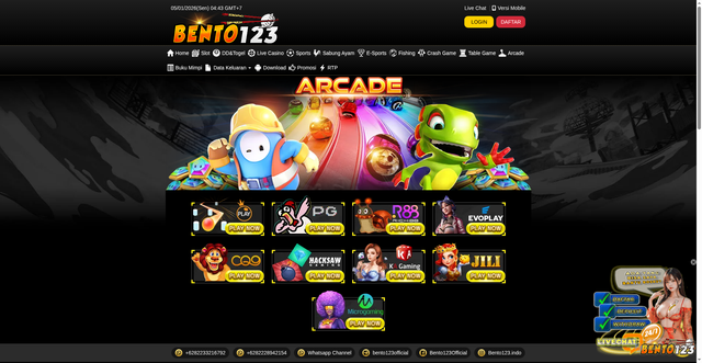 Security scan screenshot of https://bento123ndxhealth.xyz/desktop/game/arcade/kagaming