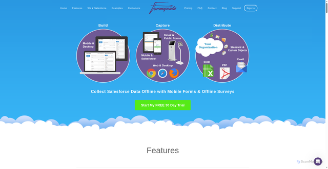 Security scan screenshot of https://formyoula.com