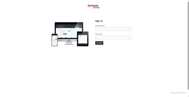 Security scan screenshot of https://xfinitydemog.weebly.com/