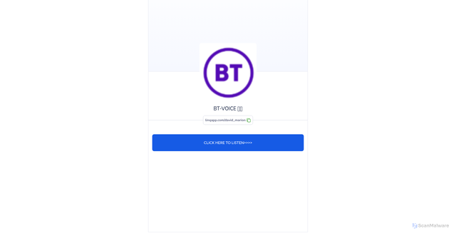 Security scan screenshot of https://linqapp.com/david_marion