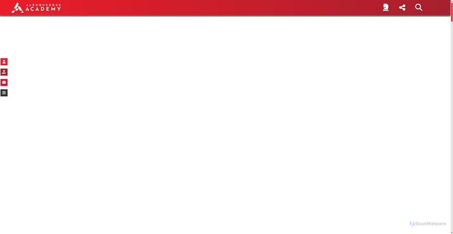 Security scan screenshot of https://www.aa.edu/