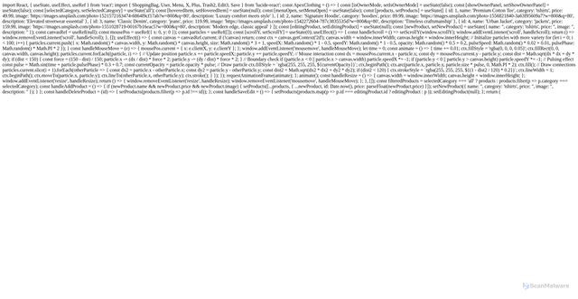 Security scan screenshot of https://streetwear-ji8z4s57nc.edgeone.app/