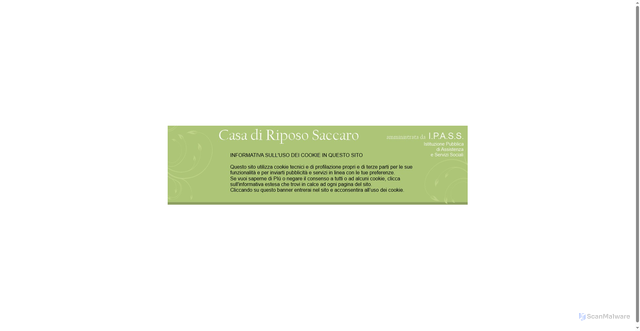 Security scan screenshot of https://www.ipasscalatafimisegesta.it/