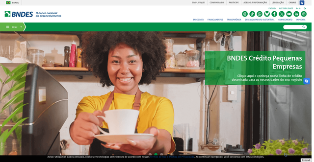 Security scan screenshot of https://www.bndes.gov.br/wps/portal/site/home