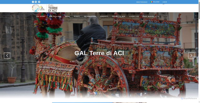 Security scan screenshot of https://www.galterrediaci.com/