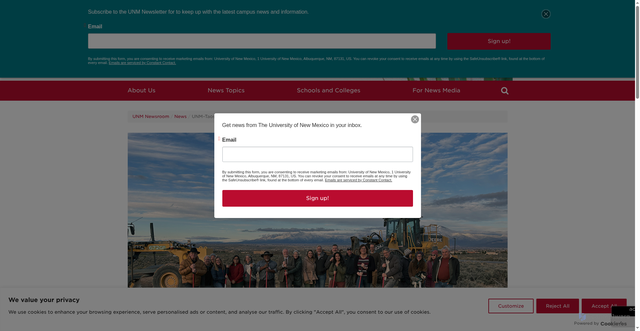 Security scan screenshot of https://news.unm.edu/news/unmtaos-breaks-ground-on-cielo-centro-a-new-hub-for-learning-culture-and-discovery