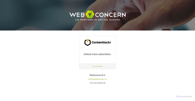 Security scan screenshot of https://prdn.nl