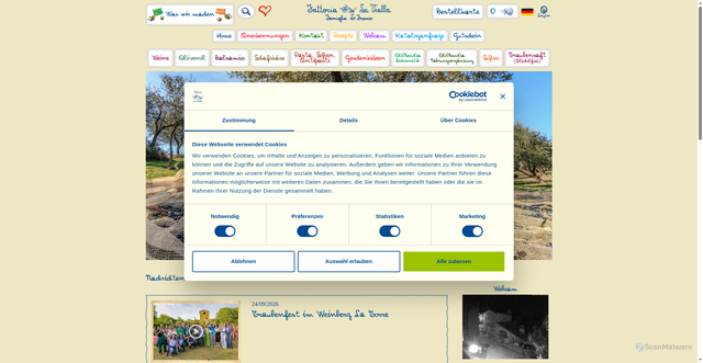 Security scan screenshot of https://www.lavialla.com