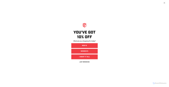 Security scan screenshot of https://bornprimitive.com