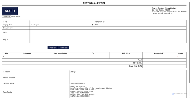 Security scan screenshot of https://pistatiq-2ujxbkg2bw.edgeone.app/