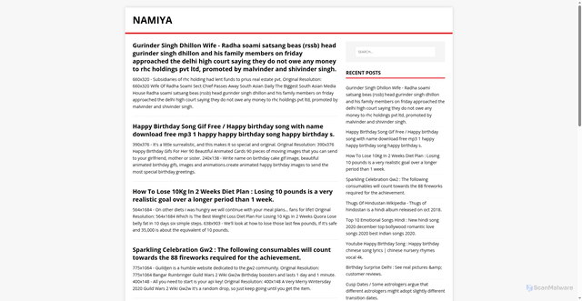 Security scan screenshot of http://yamintas.pages.dev/
