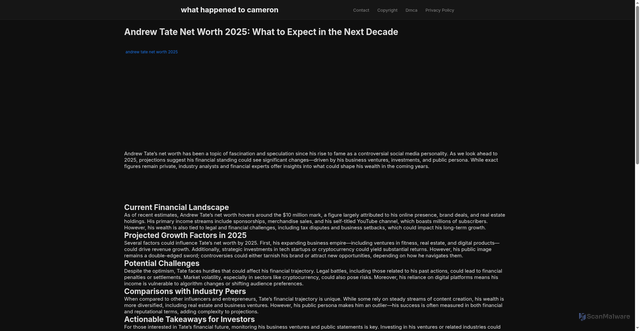 Security scan screenshot of https://newdizaynartblog-dp8oxpvgw1xl.edgeone.app/andrew-tate-net-worth-2025.html
