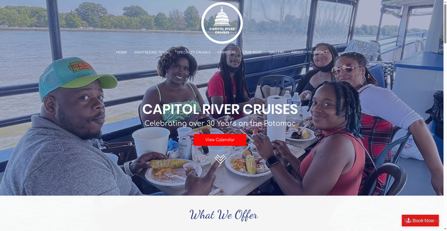 Security scan screenshot of https://www.capitolrivercruises.com/