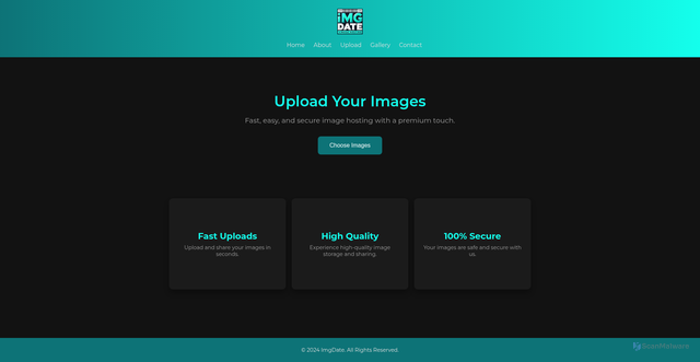 Security scan screenshot of https://imgdate.com