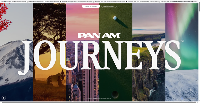 Security scan screenshot of https://journeys.panam.com/