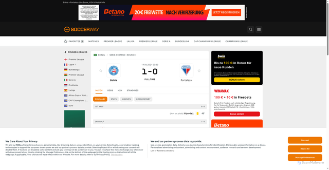 Security scan screenshot of https://gh.soccerway.com/matches/2024/05/25/brazil/serie-a/esporte-clube-bahia/fortaleza-esporte-clube/4329206/